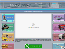 Tablet Screenshot of ferraserv.com.ar